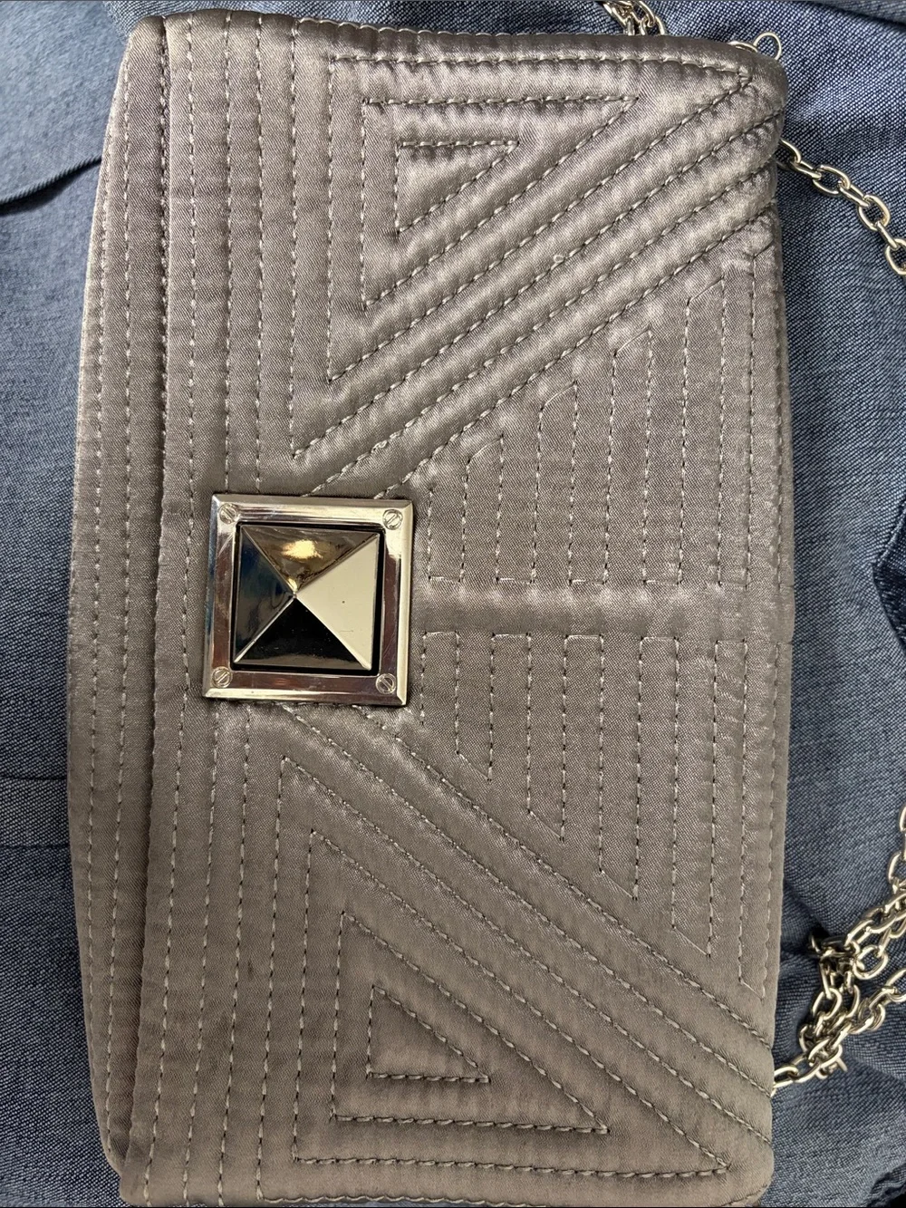Jessica McClintock Party Crossbody Bag – Chain Strap – Evening Purse